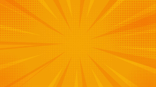 Жёлтый цвет комического фона в стиле поп-арта, приятная халтура. Подходит для комиксов, гравюр, плакатов и т.д..