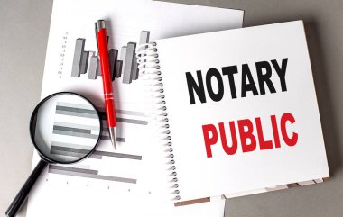 Not Defteri üzerine çizelge ile yazılmış PUBLIC metin