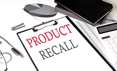 ProDUCT Kağıt pano üzerinde metin ve bir arkaplan silme üzerinde çizelge ve defter