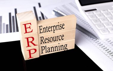ERP sözcüğü ahşap yapı taşları, iş