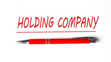 Beyaz arkaplanda pedli kalem olan Metin Bekleme Şirketi