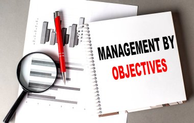 OBJECTIVES tarafından yönetilen bir not defterine çizelge ile yazılmış metin