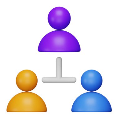 3D eşölçümleme simgesi eşgüdümleniyor.