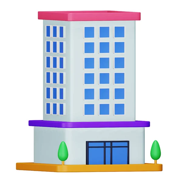 Detalhes Para Apartamento Rendering Isometric Icon —  Vetores de Stock