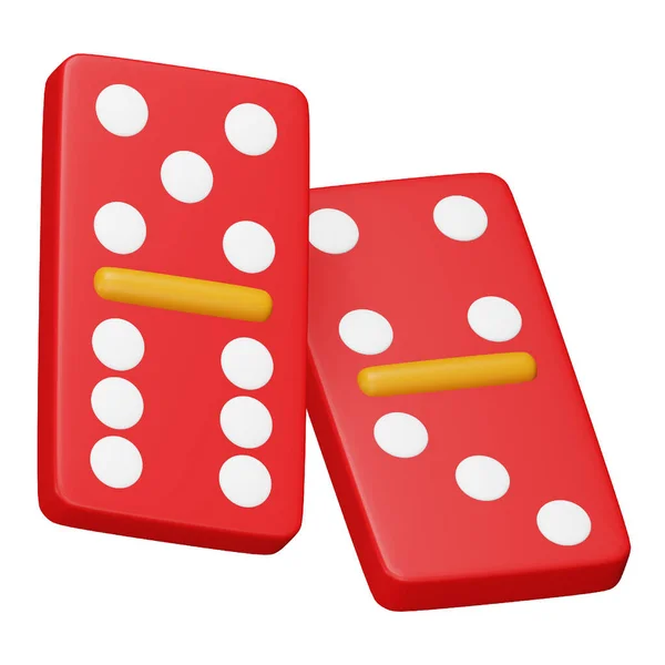 Casino Würfel Rendering Isometrisches Symbol — Stockvektor