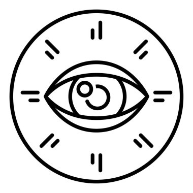 Göz görünümü için özet simgesi.