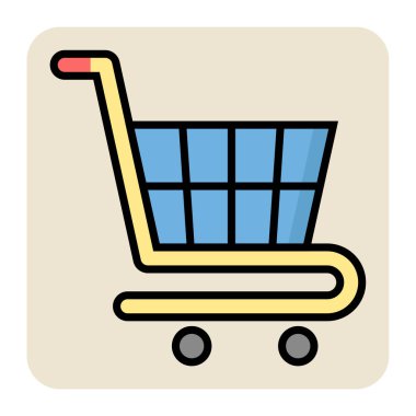 Cart için doldurulmuş renk özeti simgesi.