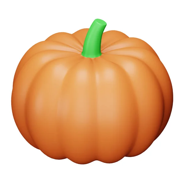 Pumpkin Rendering Isometric Icon — Vector de stock
