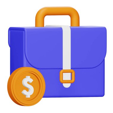 Portföy 3d eşölçümleme simgesi.