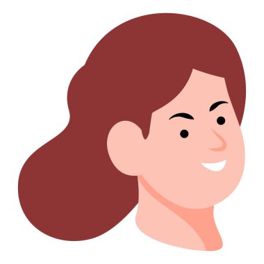 Kadın ifadesi için Avatar Yüzü