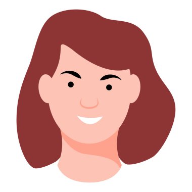 Kadın ifadesi için Avatar Yüzü