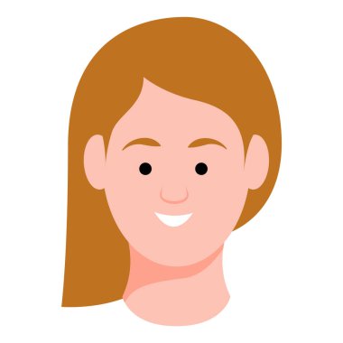 Kadın ifadesi için Avatar Yüzü