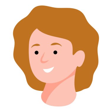 Kadın ifadesi için Avatar Yüzü