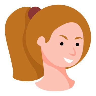 Kadın ifadesi için Avatar Yüzü