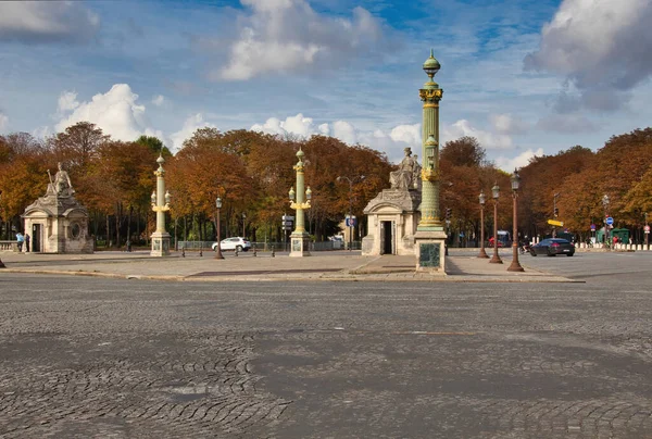 在巴黎协和广场 — 图库照片