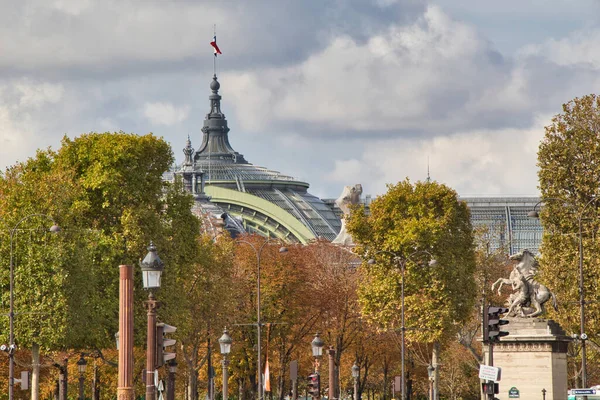 Πλατεία Place Concorde Στο Παρίσι — Φωτογραφία Αρχείου