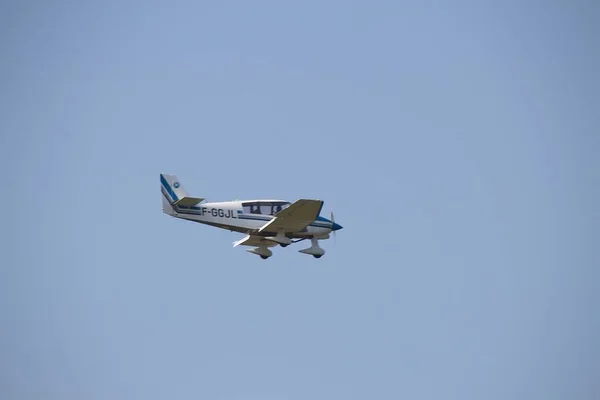 Repülőgép Égen — Stock Fotó