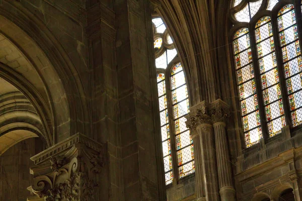 Wnętrze Katedry Paryżu — Zdjęcie stockowe