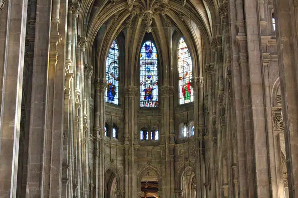Innenraum Der Kathedrale Paris — Stockfoto
