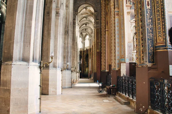 Interiér Katedrály Paříži — Stock fotografie