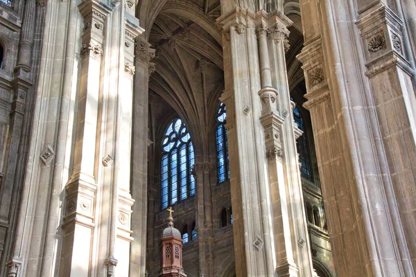Interiören Katedralen Paris — Stockfoto
