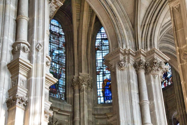 Interior Catedral Paris — Fotografia de Stock