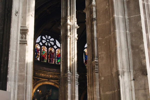 Interior Catedral Paris — Fotografia de Stock