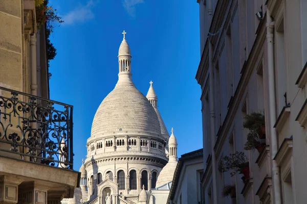 Basilika Sacre Coeur Paris lizenzfreie Stockbilder