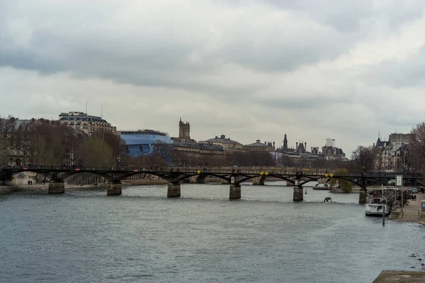 Bridge River Seine — Stock Photo, Image