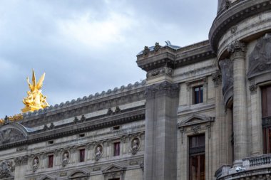 view of the facade of the opera