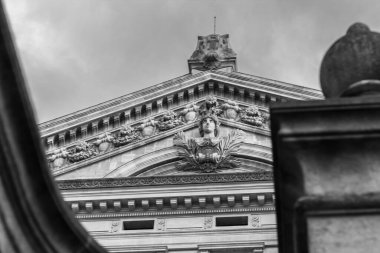 view of the facade of the opera