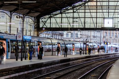 Şehirdeki tren istasyonu.