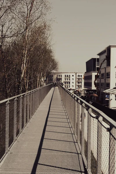 Мост Через Город — стоковое фото
