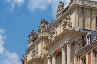 Versay şatosunun manzarası