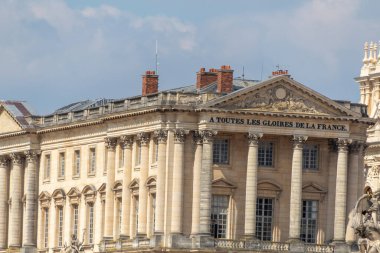 Versay şatosunun manzarası