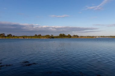 Deniz kıyısının manzarası