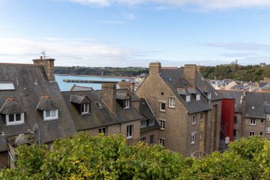 Eski kasabanın manzarası