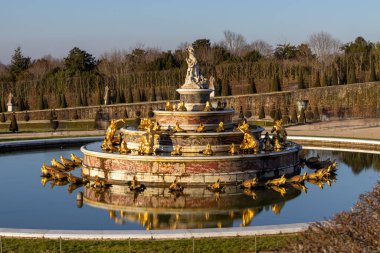 Versay 'daki Latona Havzası görünümü