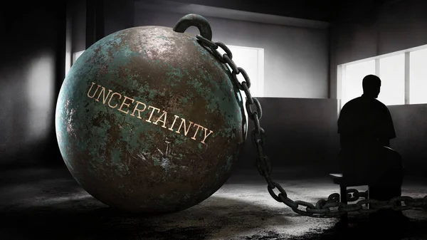 Belirsizlik ve mahremiyet, sessiz ve yalnız acı çeken insan ruhu. Belirsizlikle boğuşan biri. Dünyadan kendi duygusal acısı ve yabancılaşmasıyla ayrılmış..