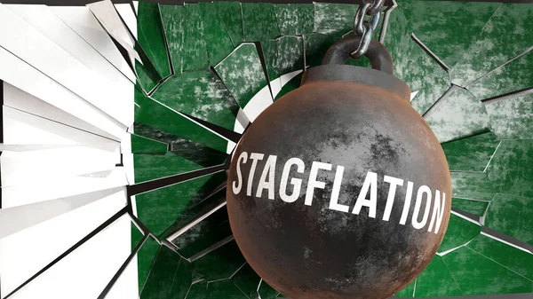 Stagflation in Pakistan - big impact of Stagflation that destroys the country and causes economic decline