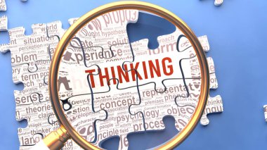 Düşünmek, birden fazla hayati kavram ve düşünceyle birlikte yakından incelenmek. Bir bulmacanın birçok parçası bir bütün olarak birleşir..