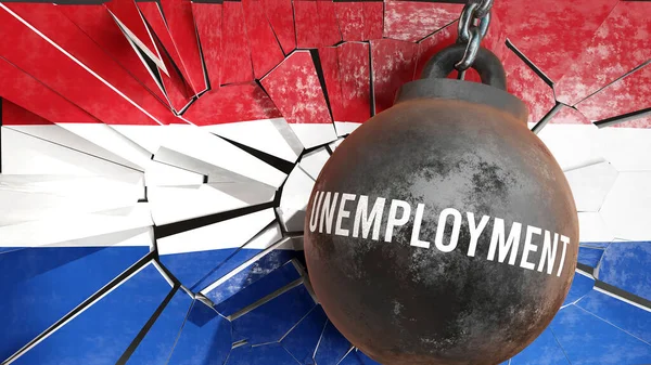Unemployment in Netherlands - big impact of Unemployment that destroys the country and causes economic decline