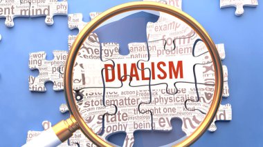 Dualizm, birden fazla hayati kavram ve fikirle birlikte doğrudan Dualizm ile ilgili olarak yakından inceleniyor. Bir bulmacanın birçok parçası bir bütün olarak birleşir..