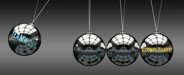 Takım çalışması başarıya götürür. Takım çalışmasının başarıyı başlattığı ve ona enerji verdiği bir metafor. Takım çalışması ve başarı arasındaki neden ve sonuç ilişkisi.