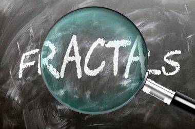 Fraktallar - öğren, çalış ve incele. Fraktallara daha yakından bakıyorum. Tahtaya 