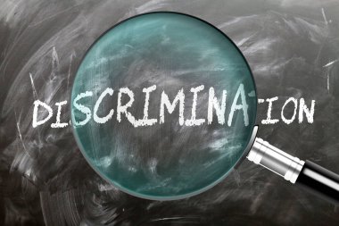 Ayrımcılık - öğren, çalış ve incele. Ayrımcılığa daha yakından bakıyorum. Tahtaya 