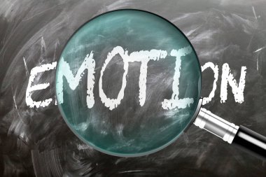 Duygu - öğren, çalış ve incele. Duygulara daha yakından bakıyorum. Tahtaya 