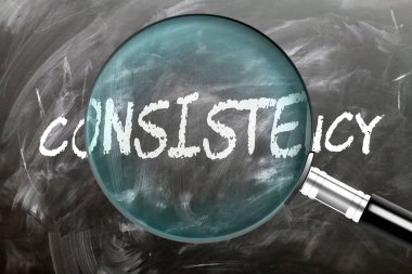 Tutarlılık - öğren, çalış ve incele. Tutarlılığa daha yakından bakıyorum. Tahtaya 