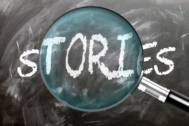 Hikayeler - öğren, çalış ve incele. Hikayelere daha yakından bakıyorum. Tahtaya 