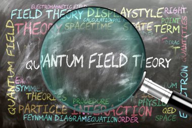 Kuantum Alan Teorisi yakından inceleniyor ve inceleniyor. En önemli konu ve fikirler kuantum alan teorisi ile yakından ilişkilidir..